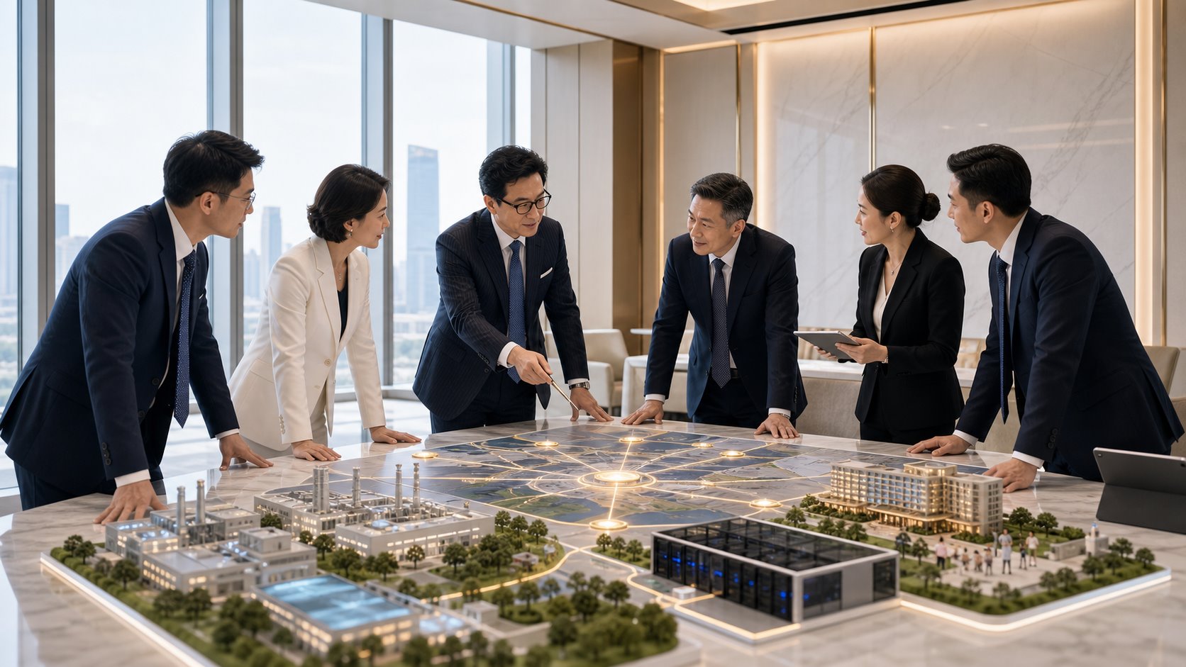 鸿图商盟五大板块协同场景